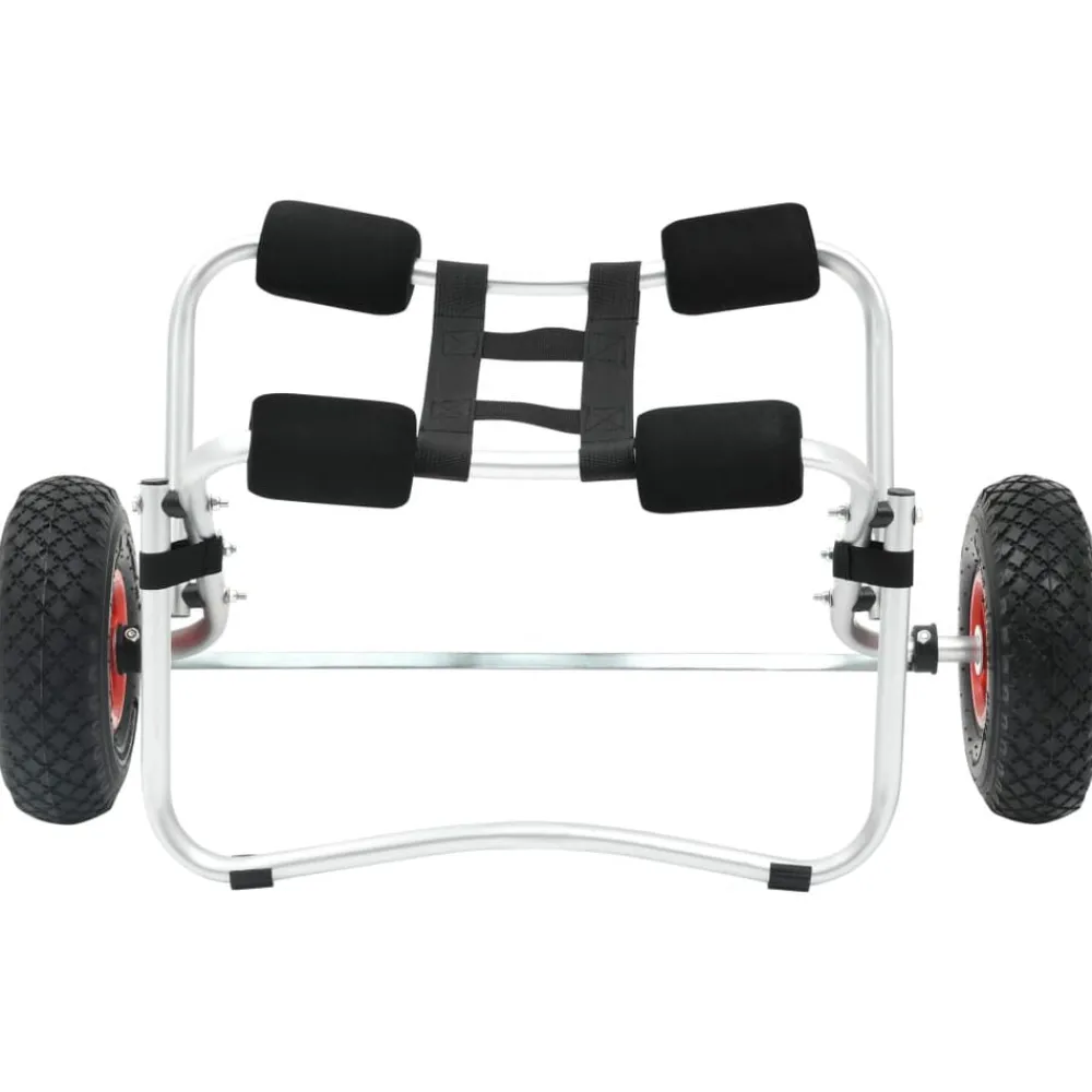 vidaXL Carrito de kayak de aluminio Best