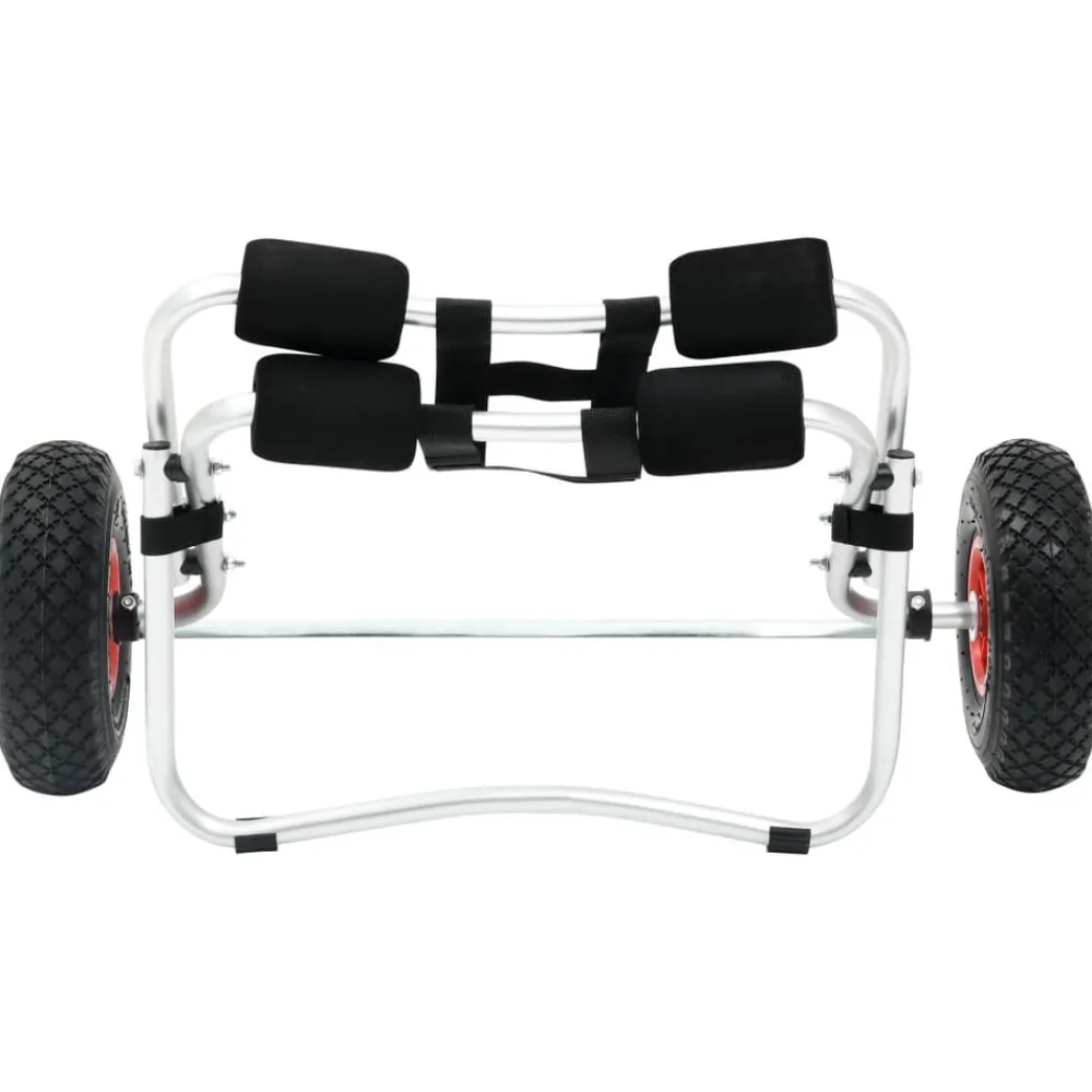 vidaXL Carrito de kayak de aluminio Best
