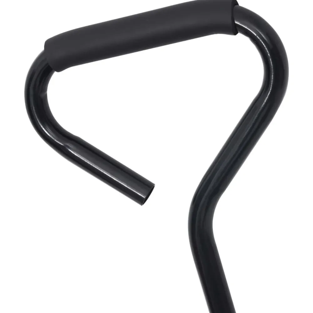 vidaXL Carrito de mano basculante para jardín 300 kg 75 L Negro Sale