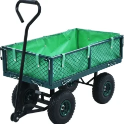 vidaXL Carrito de mano de jardín 250 kg Verde Best