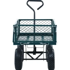 vidaXL Carrito de mano de jardín 250 kg Verde Best