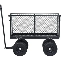 vidaXL Herramientas-Carrito de mano de jardín 350 kg