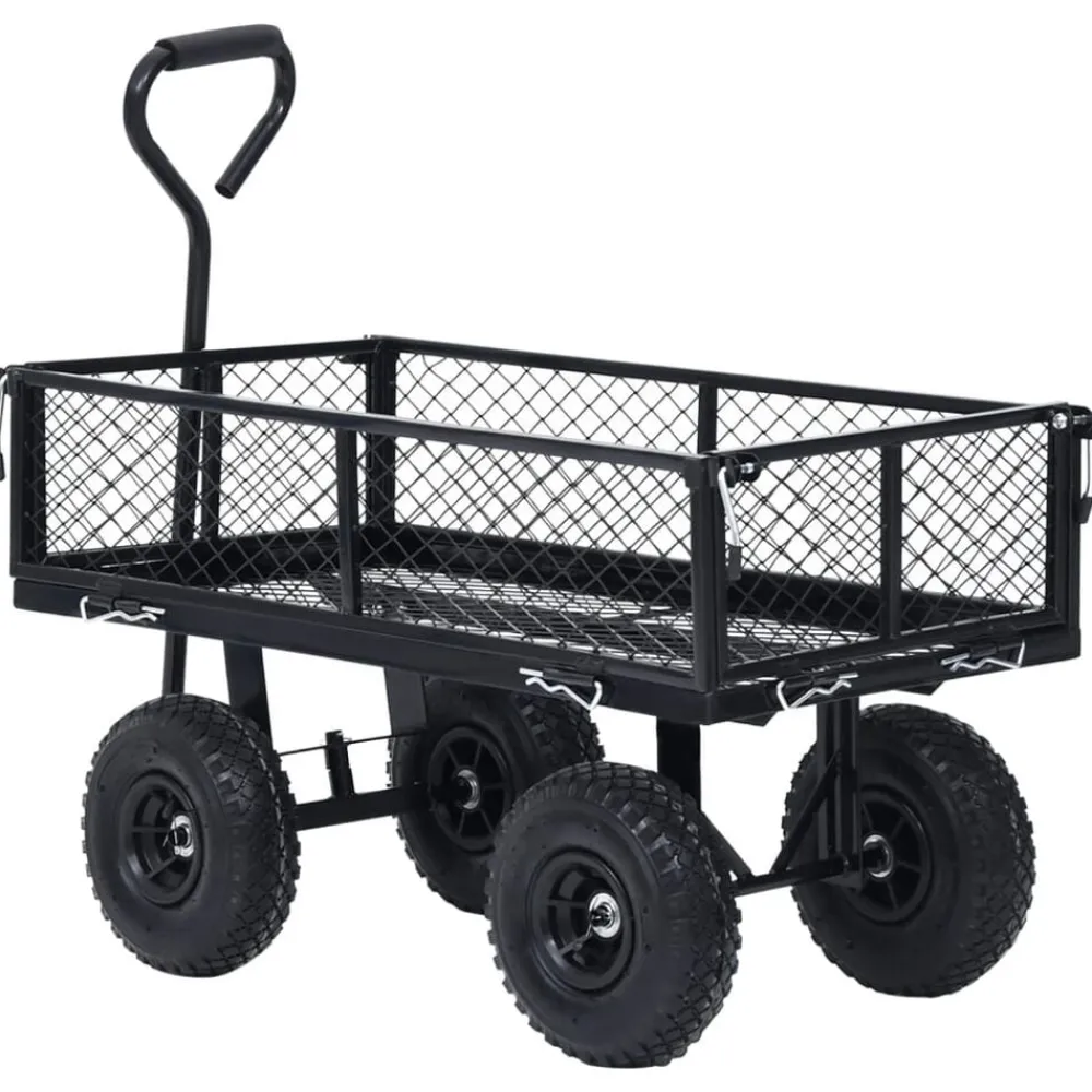 vidaXL Herramientas-Carrito de mano de jardín 250 kg