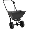 vidaXL Carrito de mano esparcidor de sal PVC y acero 80x46x75 cm 15 L Online