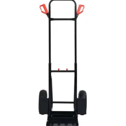 vidaXL Carrito de mano telescópico 200 kg negro y rojo Best