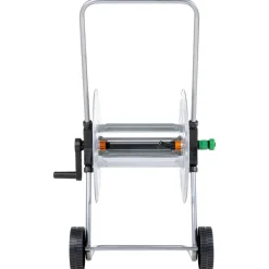 vidaXL Accesorios De Bricolaje-Carrito de rollo para manguera de 80 m 1/2