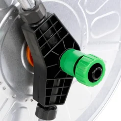 vidaXL Accesorios De Bricolaje-Carrito de rollo para manguera de 80 m 1/2