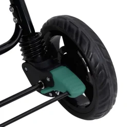 Niños vidaXL Transporte De Bebés-Carrito para gemelos tandem de acero