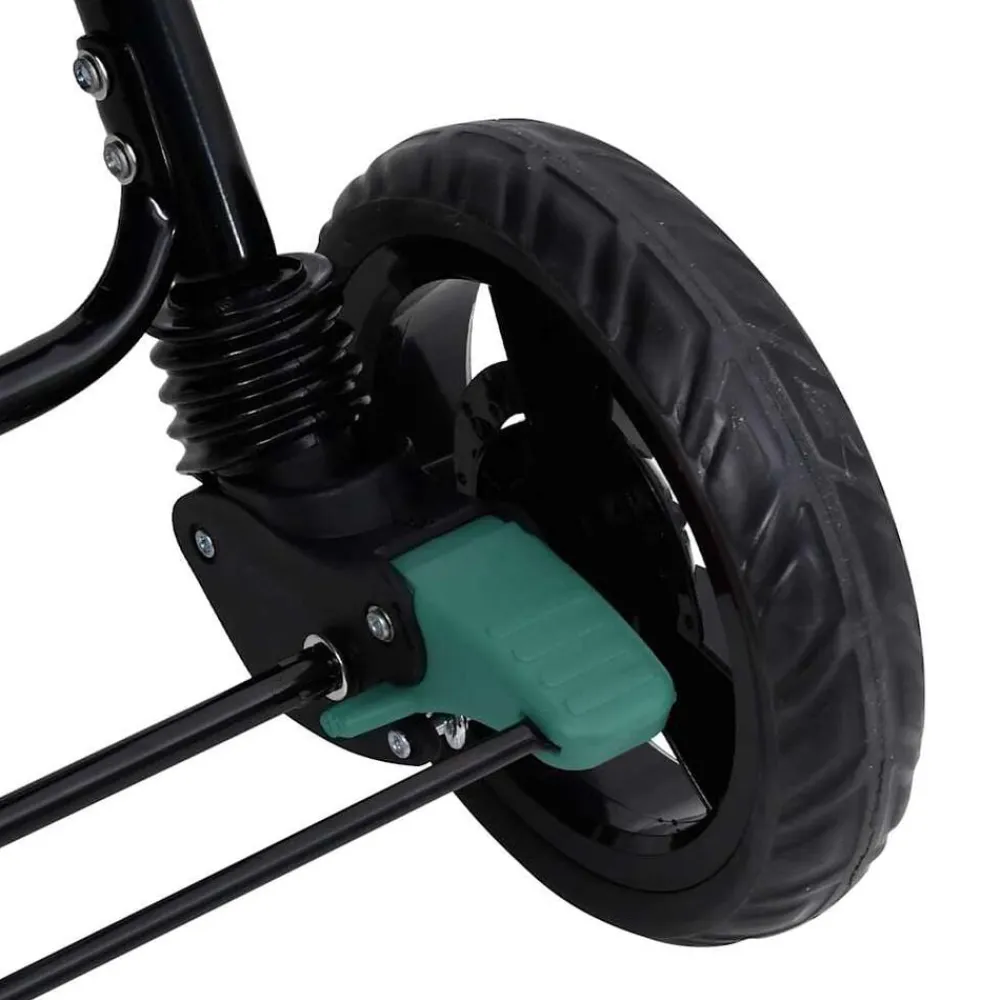Niños vidaXL Transporte De Bebés-Carrito para gemelos tandem de acero