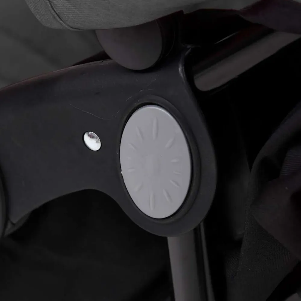 vidaXL Carrito para gemelos de acero Gris oscuro Best
