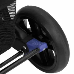Niños vidaXL Transporte De Bebés-Carrito para gemelos de acero