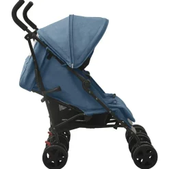 vidaXL Carrito para gemelos de acero Azul marino Outlet