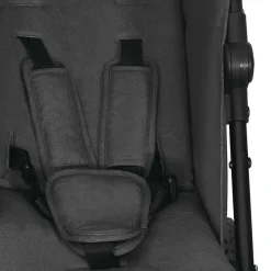 vidaXL Carrito para gemelos de acero gris Antracita Clearance