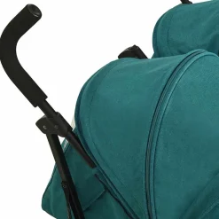 Niños vidaXL Transporte De Bebés-Carrito para gemelos de acero