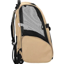 vidaXL Productos Para Mascotas-Carrito para mascotas 3 en 1 diseño 48x32x(57-106) cm tela Oxford