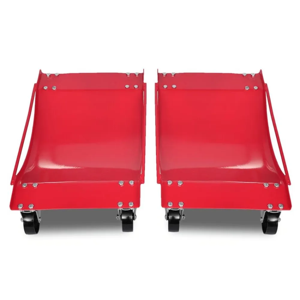 vidaXL Carritos de transporte de coches 2 unidades Clearance