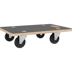 vidaXL Carritos de transporte 2 uds rectangular 50x35x11,5 cm 250 kg Hot
