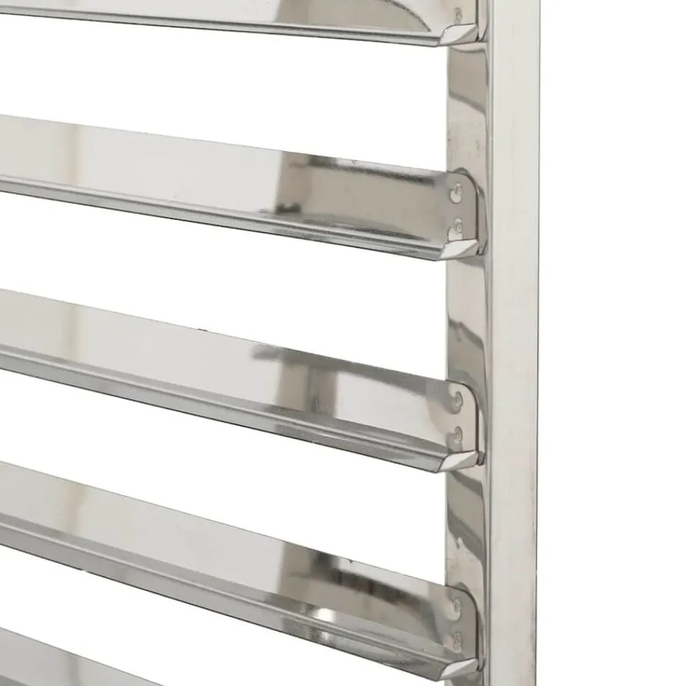 vidaXL Carro con bandejas y 12 contenedores GN 75x55x87 cm Discount