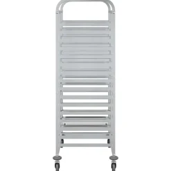 vidaXL Carro con bandejas y 32 contenedores GN 75x55x162,5 cm Discount