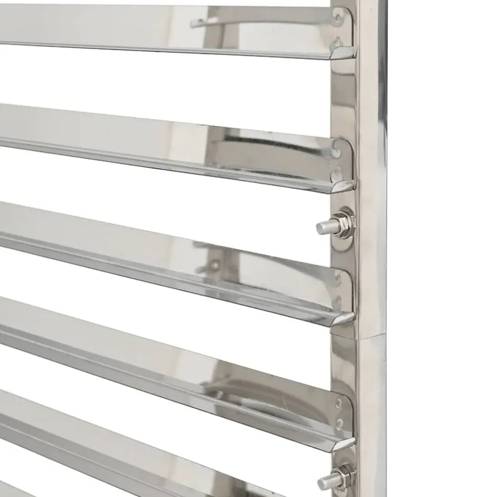 vidaXL Carro con bandejas y 32 contenedores GN 75x55x162,5 cm Discount
