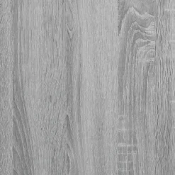 vidaXL Carro de almacenaje estrecho 4 niveles madera Gris sonoma Sale