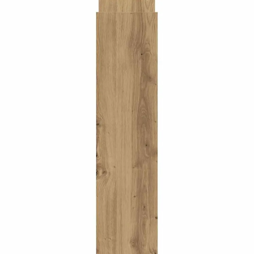 vidaXL Carro de almacenaje estrecho 4 niveles madera roble artisian artisian oak Best