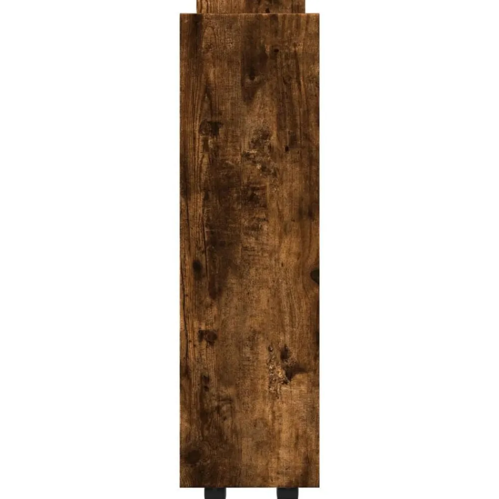 vidaXL Carros E Islas-Carro de almacenaje estrecho 3 niveles madera