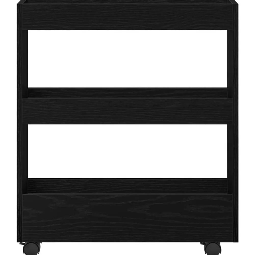 vidaXL Carros E Islas-Carro de Almacenamiento Estrecho 60 x 18 x 70 cm