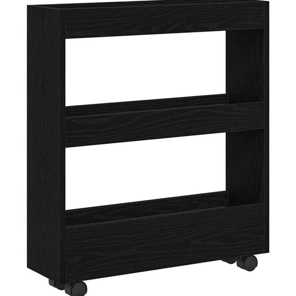 vidaXL Carros E Islas-Carro de Almacenamiento Estrecho 60 x 18 x 70 cm