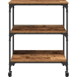 vidaXL Carros E Islas-Carro de Cocina 60 x 41 x 76 cm
