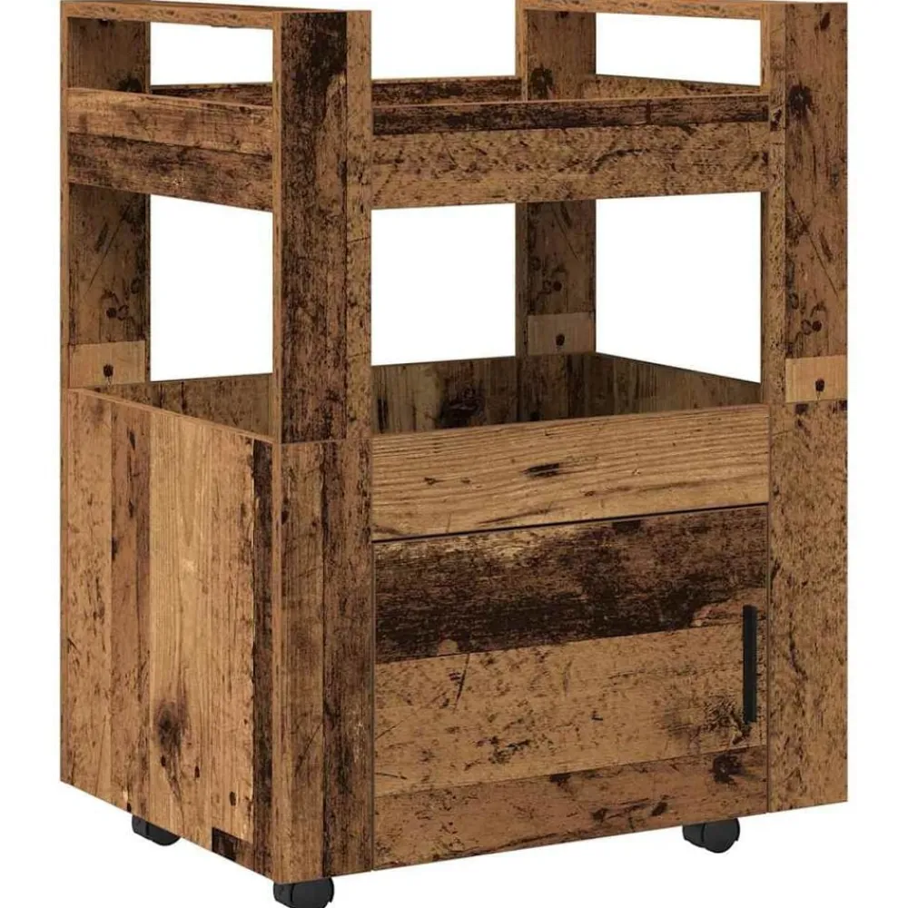 vidaXL Carros E Islas-Carro de Cocina 60 x 45 x 80 cm