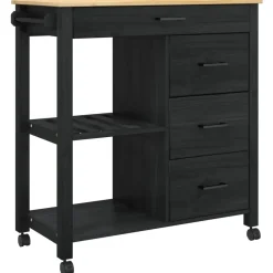 vidaXL Carros E Islas-Carro de Cocina MONZA 84 x 40 x 88,5 cm