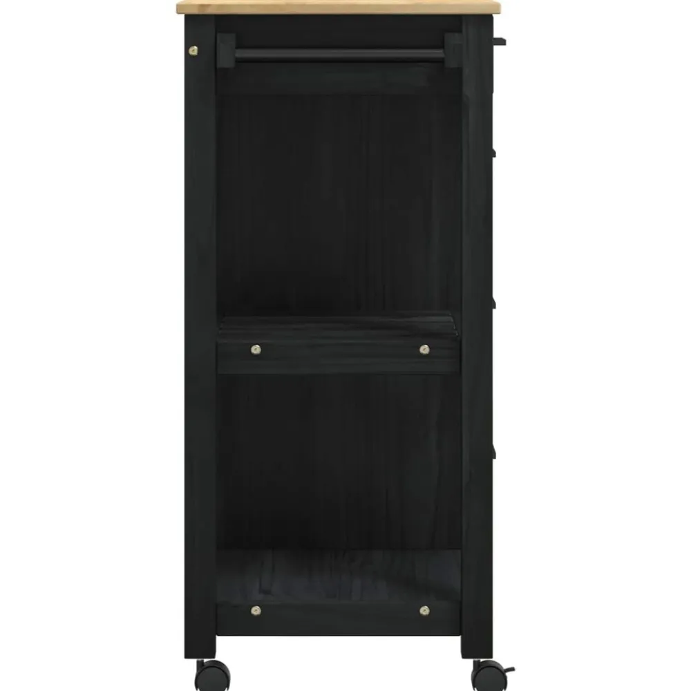 vidaXL Carros E Islas-Carro de Cocina MONZA 84 x 40 x 88,5 cm