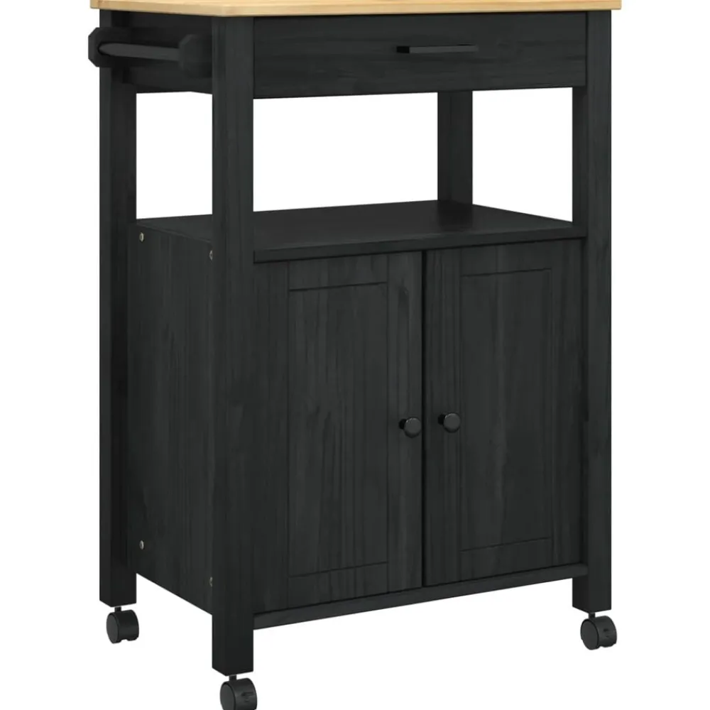vidaXL Carros E Islas-Carro de Cocina MONZA 60 x 40 x 88,5 cm