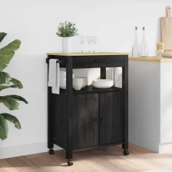 vidaXL Carros E Islas-Carro de Cocina MONZA 60 x 40 x 88,5 cm