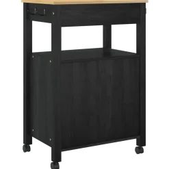 vidaXL Carros E Islas-Carro de Cocina MONZA 60 x 40 x 88,5 cm