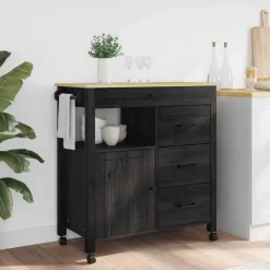vidaXL Carros E Islas-Carro de Cocina MONZA 84 x 40 x 88,5 cm