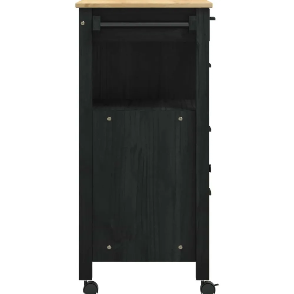 vidaXL Carros E Islas-Carro de Cocina MONZA 84 x 40 x 88,5 cm