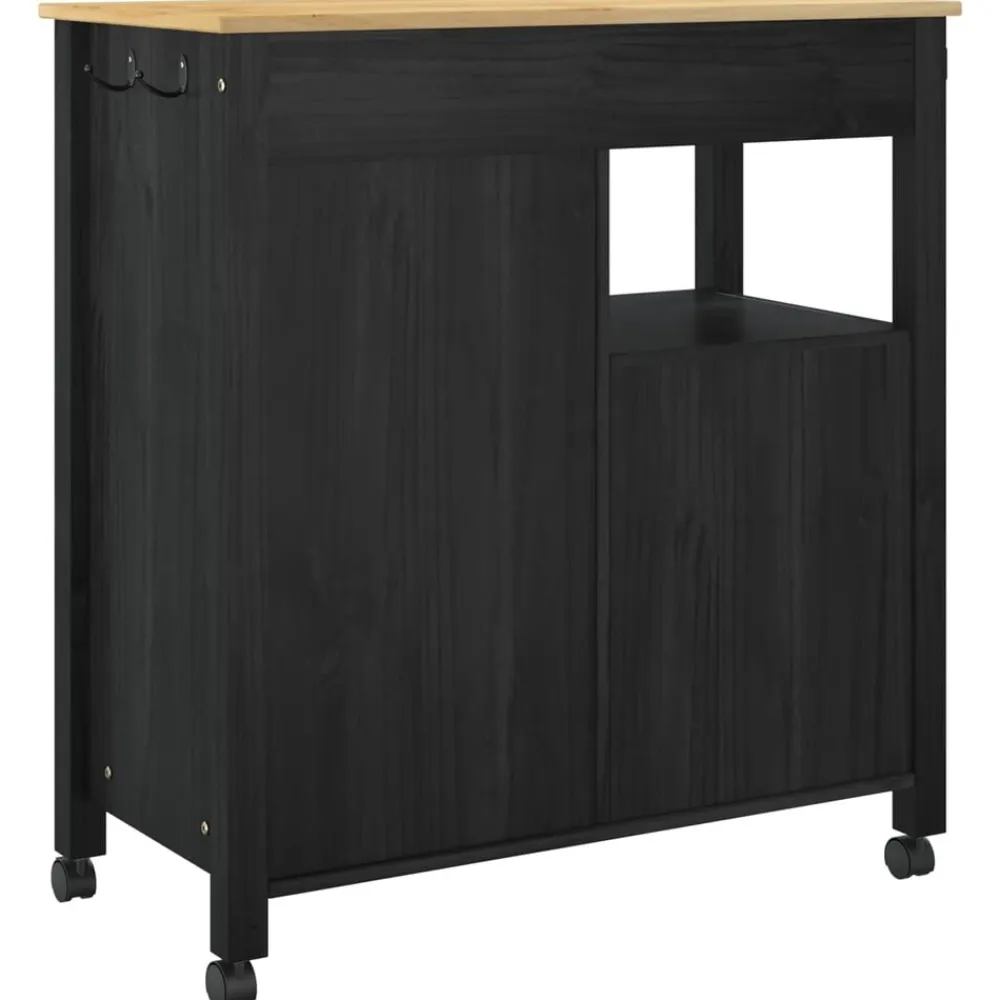 vidaXL Carros E Islas-Carro de Cocina MONZA 84 x 40 x 88,5 cm