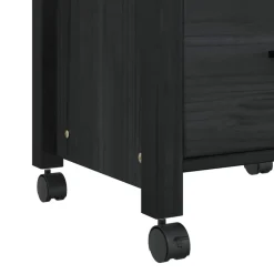 vidaXL Carro de Cocina MONZA 48 x 40 x 88,5 cm Negro Online
