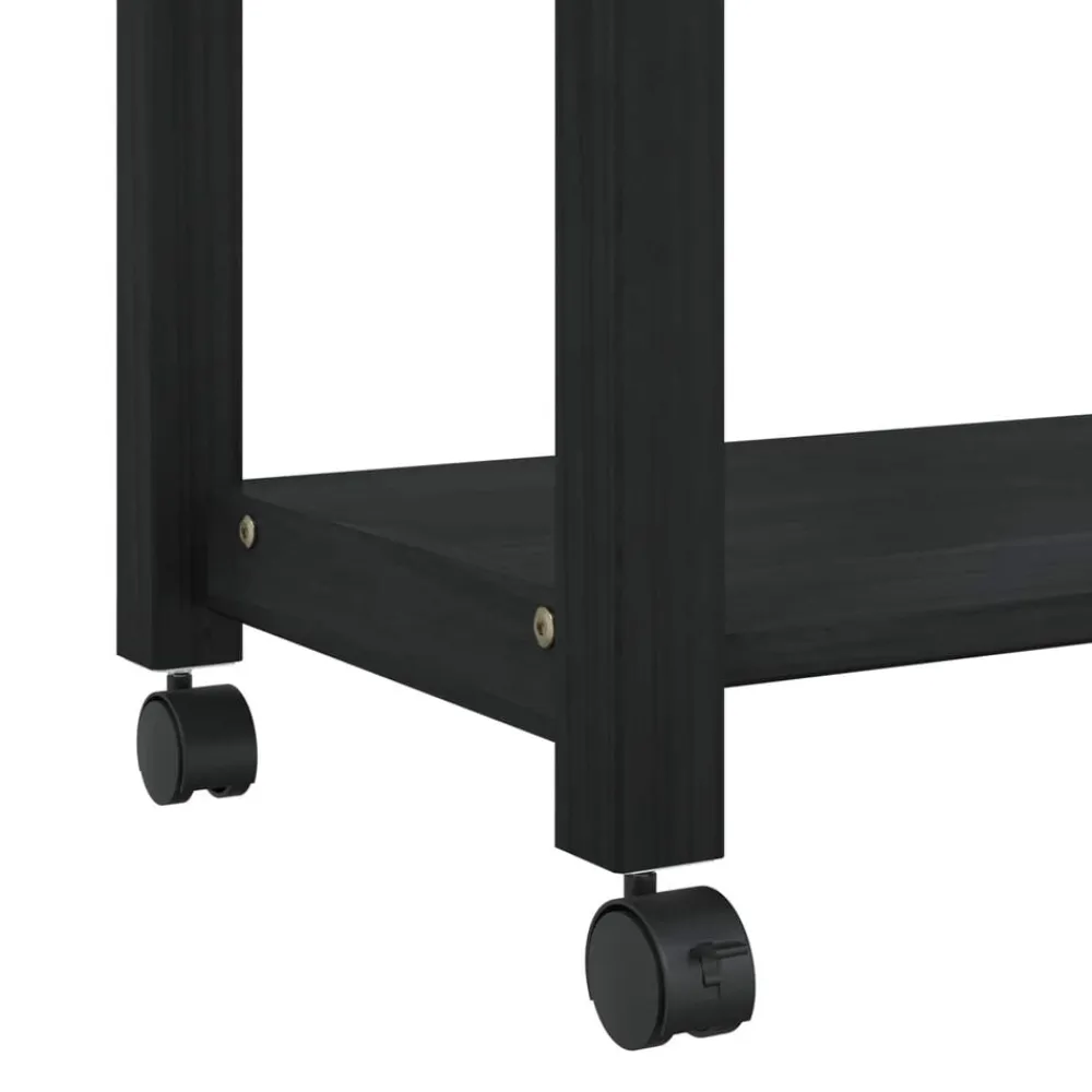 vidaXL Carro de Cocina MONZA 60 x 40 x 88,5 cm Negro Best