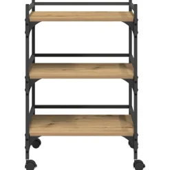 vidaXL Carros E Islas-Carro de Cocina 50 x 35 x 75.5 cm
