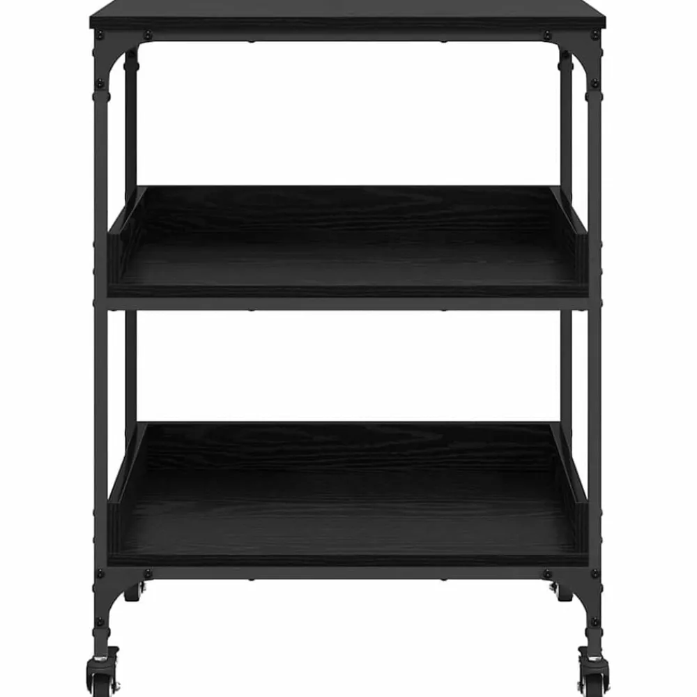vidaXL Carros E Islas-Carro de Cocina 60 x 41 x 80.5 cm