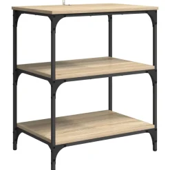 vidaXL Carros E Islas-Carro de Cocina Roble Sonoma 60 x 41 x 76 cm