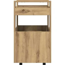 vidaXL Carro de Cocina 60 x 45 x 80 cm Roble artisan Discount