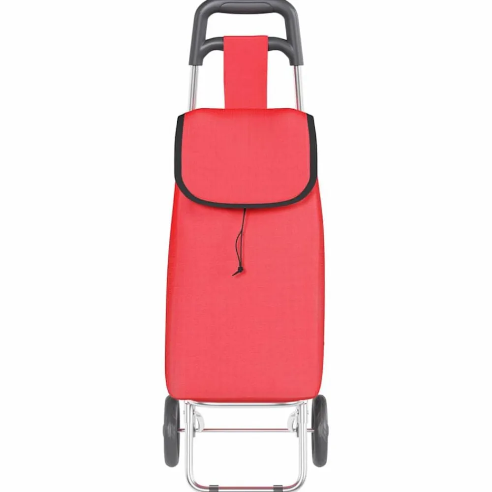 vidaXL Maletas Y Bolsos De Viaje-Carro de compras 35 x 28 x 92 cm Tela Oxford