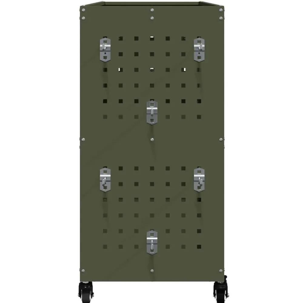 vidaXL Accesorios De Bricolaje-Carro de herramientas con estante 75 x 35 x 73 cm