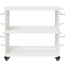 vidaXL Accesorios De Bricolaje-Carro de herramientas 75 x 35 x 73 cm Acero laminado en frío