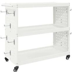 vidaXL Accesorios De Bricolaje-Carro de herramientas 75 x 35 x 73 cm Acero laminado en frío