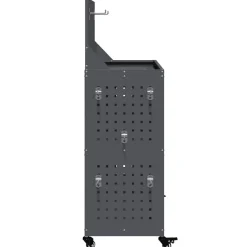 vidaXL Accesorios De Bricolaje-Carro de herramientas con estante 65 x 35 x 111 cm